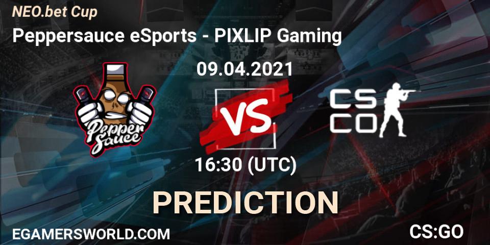 Peppersauce eSports vs PIXLIP Gaming: Betting TIp, Match Prediction. 10.04.2021 at 14:00. Counter-Strike (CS2), NEO.bet Cup