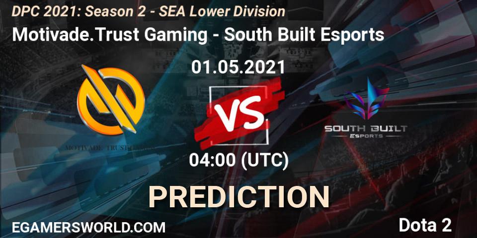 Motivade.Trust Gaming vs South Built Esports: Betting TIp, Match Prediction. 01.05.2021 at 04:06. Dota 2, DPC 2021: Season 2 - SEA Lower Division
