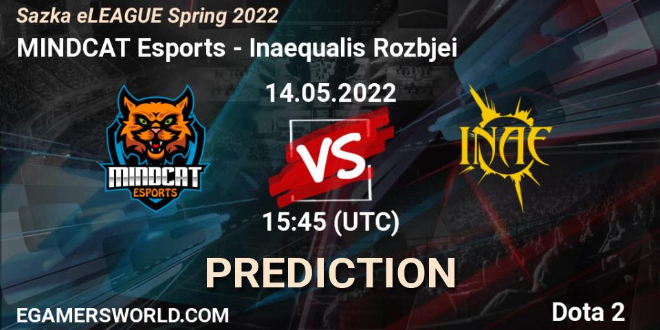 MINDCAT Esports vs Inaequalis Rozbíječi: Betting TIp, Match Prediction. 14.05.22. Dota 2, Sazka eLEAGUE Spring 2022