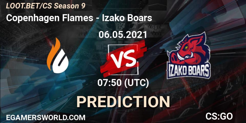 Copenhagen Flames vs Izako Boars: Betting TIp, Match Prediction. 06.05.2021 at 07:50. Counter-Strike (CS2), LOOT.BET/CS Season 9