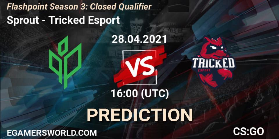 Sprout vs Tricked Esport: Betting TIp, Match Prediction. 28.04.21. CS2 (CS:GO), Flashpoint Season 3: Closed Qualifier