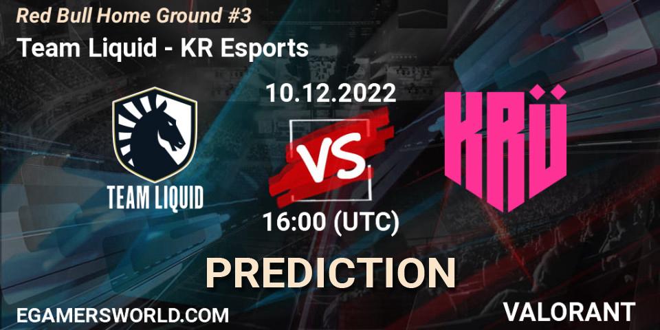 Team Liquid vs KRÜ Esports: Betting TIp, Match Prediction. 10.12.22. VALORANT, Red Bull Home Ground #3