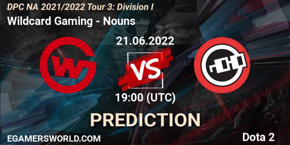 Wildcard Gaming vs Nouns: Betting TIp, Match Prediction. 21.06.2022 at 20:42. Dota 2, DPC NA 2021/2022 Tour 3: Division I