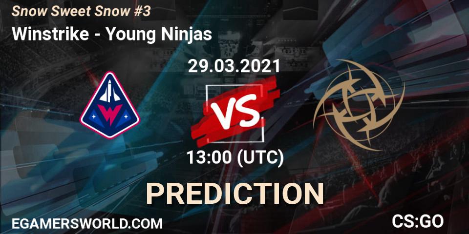 Winstrike vs Young Ninjas: Betting TIp, Match Prediction. 29.03.21. CS2 (CS:GO), Snow Sweet Snow #3