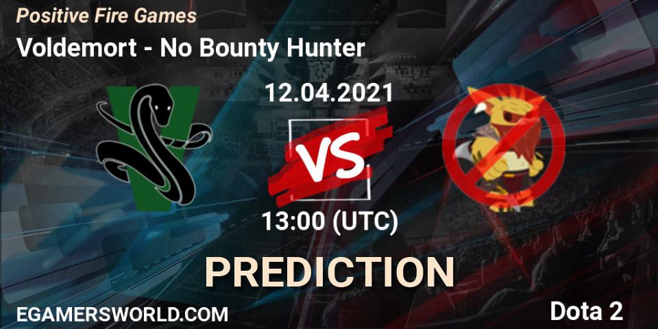 Voldemort vs No Bounty Hunter: Betting TIp, Match Prediction. 12.04.2021 at 19:09. Dota 2, Positive Fire Games