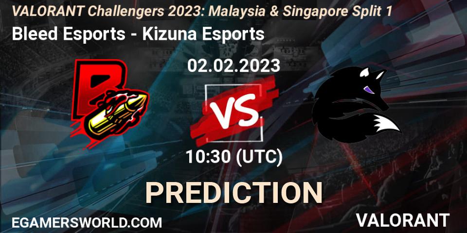 Bleed Esports vs Kizuna Esports: Betting TIp, Match Prediction. 02.02.23. VALORANT, VALORANT Challengers 2023: Malaysia & Singapore Split 1