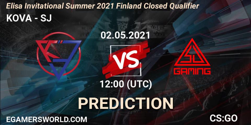 KOVA vs SJ: Betting TIp, Match Prediction. 02.05.21. CS2 (CS:GO), Elisa Invitational Summer 2021 Finland Closed Qualifier