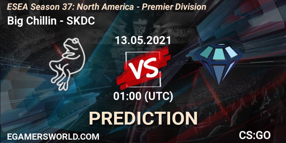 Big Chillin vs SKDC: Betting TIp, Match Prediction. 13.05.21. CS2 (CS:GO), ESEA Season 37: North America - Premier Division