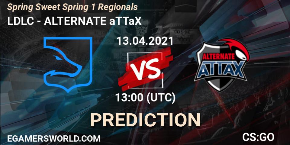 LDLC vs ALTERNATE aTTaX: Betting TIp, Match Prediction. 13.04.21. CS2 (CS:GO), Spring Sweet Spring 1 Regionals