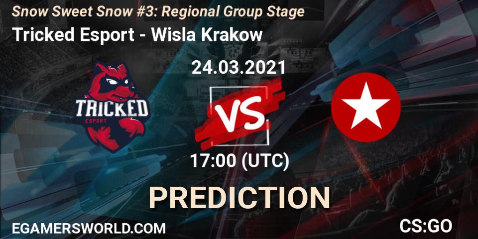 Tricked Esport vs Wisla Krakow: Betting TIp, Match Prediction. 24.03.2021 at 17:15. Counter-Strike (CS2), Snow Sweet Snow #3: Regional Group Stage