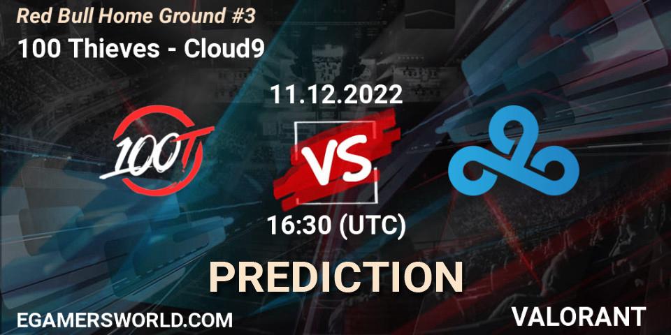 100 Thieves vs Cloud9: Betting TIp, Match Prediction. 11.12.22. VALORANT, Red Bull Home Ground #3