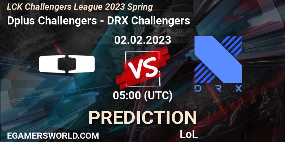 Dplus Challengers vs DRX Challengers: Betting TIp, Match Prediction. 02.02.23. LoL, LCK Challengers League 2023 Spring