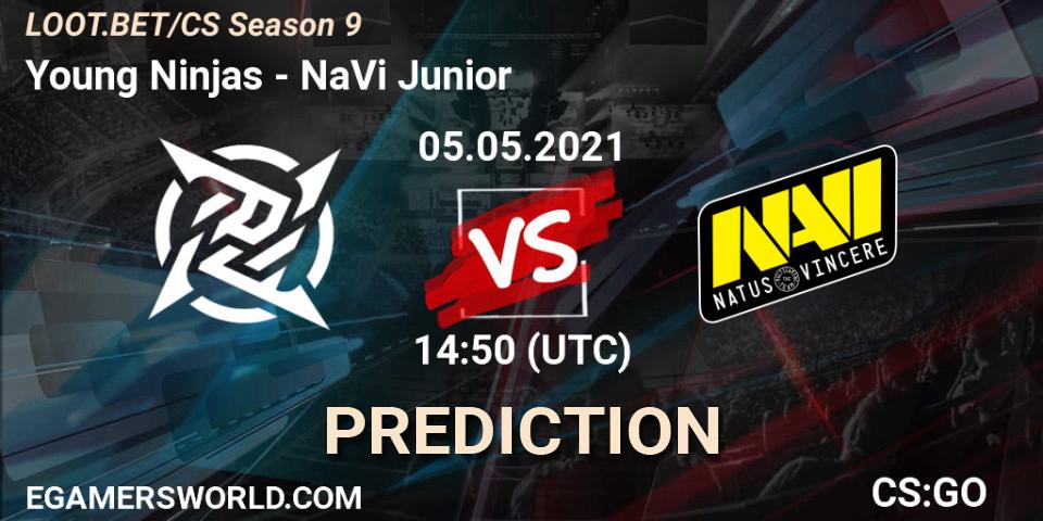 Young Ninjas vs NaVi Junior: Betting TIp, Match Prediction. 05.05.2021 at 14:50. Counter-Strike (CS2), LOOT.BET/CS Season 9