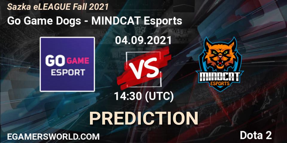Go Game Dogs vs MINDCAT Esports: Betting TIp, Match Prediction. 04.09.21. Dota 2, Sazka eLEAGUE Fall 2021