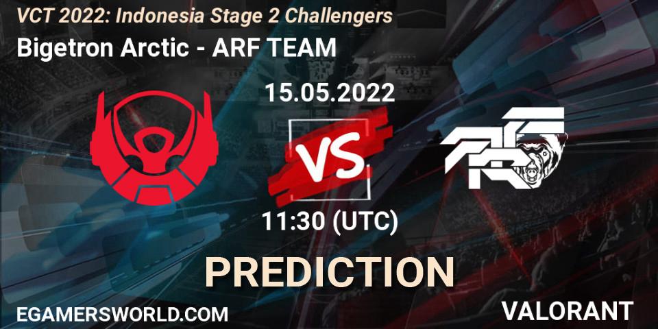 Bigetron Arctic vs ARF TEAM: Betting TIp, Match Prediction. 15.05.22. VALORANT, VCT 2022: Indonesia Stage 2 Challengers
