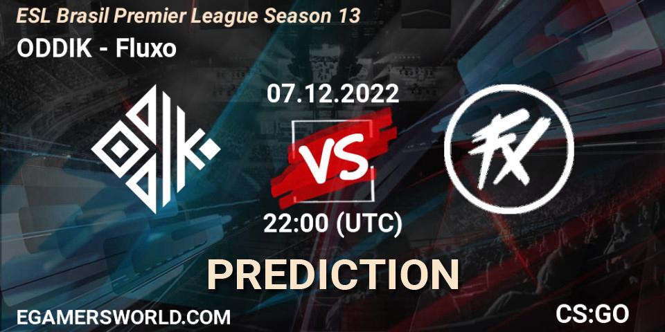 ODDIK vs Fluxo: Betting TIp, Match Prediction. 08.12.22. CS2 (CS:GO), ESL Brasil Premier League Season 13