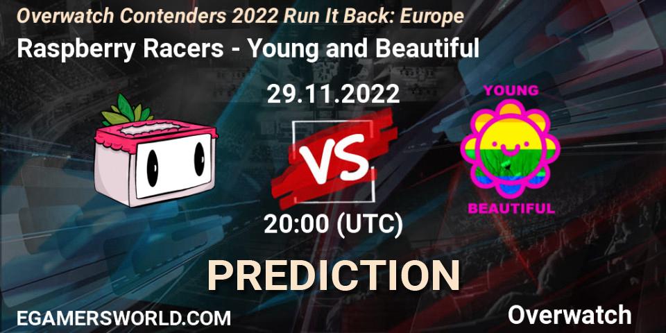 Raspberry Racers vs Young and Beautiful: Betting TIp, Match Prediction. 08.12.22. Overwatch, Overwatch Contenders 2022 Run It Back: Europe
