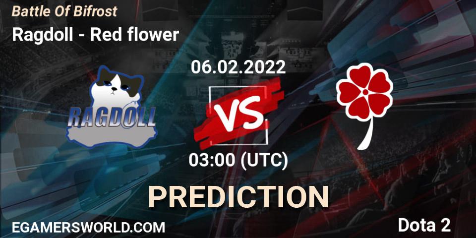 Ragdoll vs Red flower: Betting TIp, Match Prediction. 06.02.22. Dota 2, Battle Of Bifrost