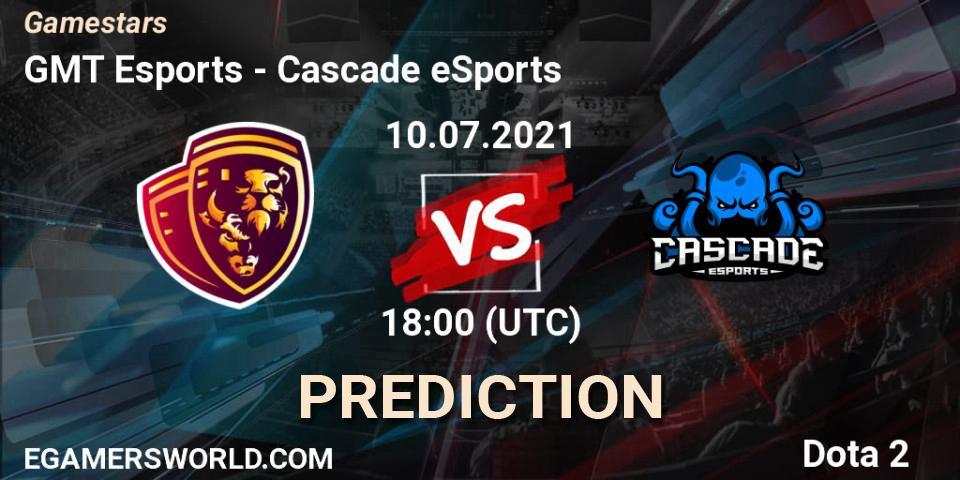 GMT Esports vs Cascade eSports: Betting TIp, Match Prediction. 10.07.21. Dota 2, Gamestars