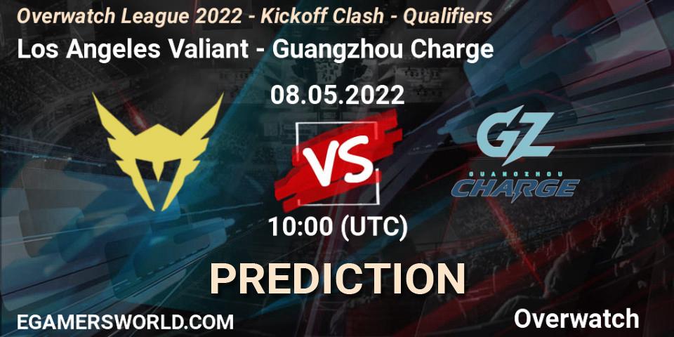 Los Angeles Valiant vs Guangzhou Charge: Betting TIp, Match Prediction. 21.05.22. Overwatch, Overwatch League 2022 - Kickoff Clash - Qualifiers