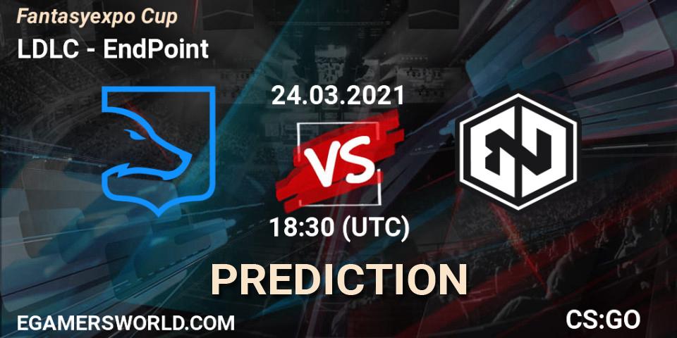 LDLC vs EndPoint: Betting TIp, Match Prediction. 24.03.21. CS2 (CS:GO), Fantasyexpo Cup Spring 2021