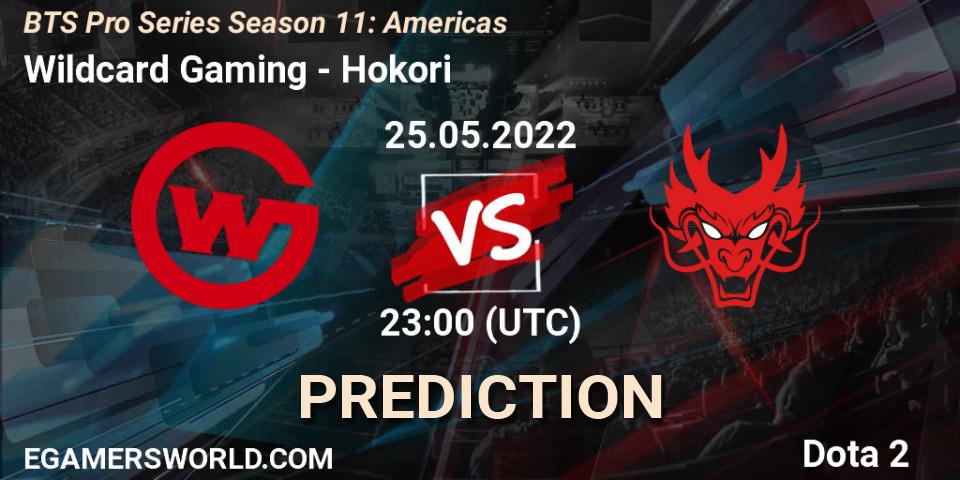 Wildcard Gaming vs Hokori: Betting TIp, Match Prediction. 25.05.22. Dota 2, BTS Pro Series Season 11: Americas
