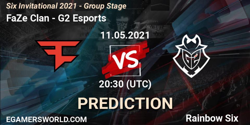 FaZe Clan vs G2 Esports: Betting TIp, Match Prediction. 11.05.21. Rainbow Six, Six Invitational 2021 - Group Stage