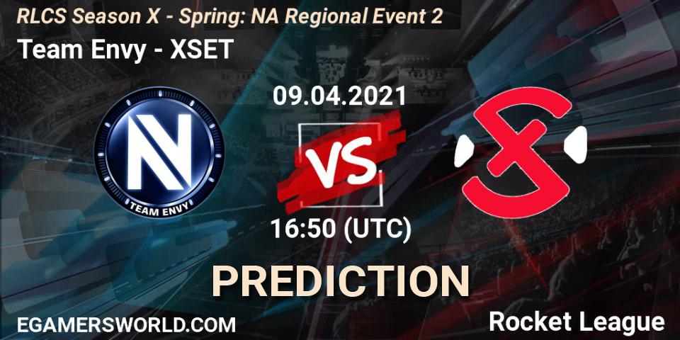 Team Envy vs XSET: Betting TIp, Match Prediction. 09.04.21. Rocket League, RLCS Season X - Spring: NA Regional Event 2