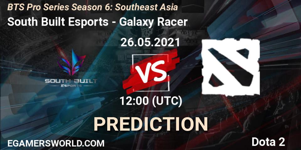 South Built Esports vs Galaxy Racer: Betting TIp, Match Prediction. 26.05.2021 at 12:45. Dota 2, BTS Pro Series Season 6: Southeast Asia