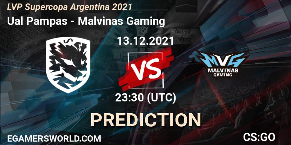 Ualá Pampas vs Malvinas Gaming: Betting TIp, Match Prediction. 13.12.21. CS2 (CS:GO), LVP Supercopa Argentina 2021