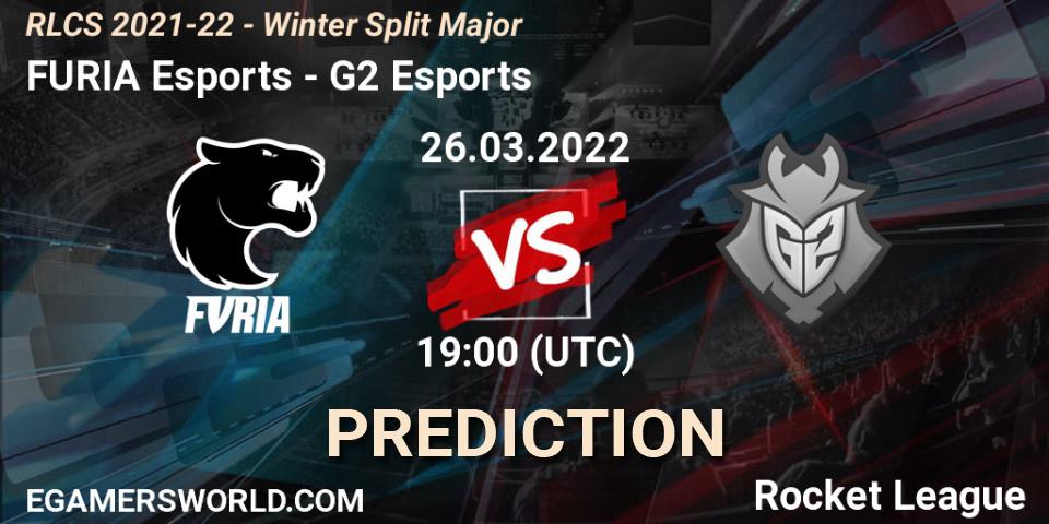 FURIA Esports vs G2 Esports: Betting TIp, Match Prediction. 26.03.2022 at 19:00. Rocket League, RLCS 2021-22 - Winter Split Major