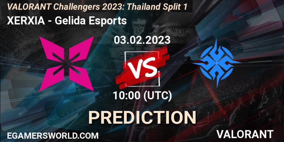 XERXIA vs Gelida Esports: Betting TIp, Match Prediction. 03.02.23. VALORANT, VALORANT Challengers 2023: Thailand Split 1