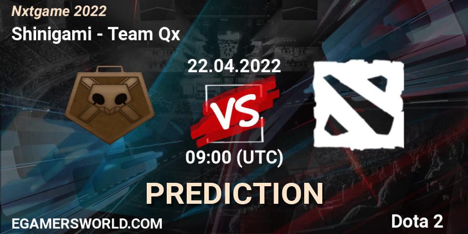 Shinigami vs Team Qx: Betting TIp, Match Prediction. 22.04.22. Dota 2, Nxtgame 2022