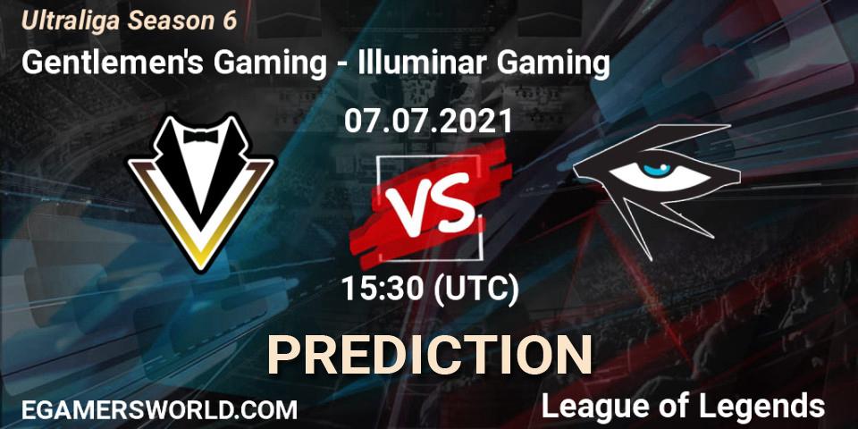 Gentlemen's Gaming vs Illuminar Gaming: Betting TIp, Match Prediction. 07.07.2021 at 15:30. LoL, Ultraliga Season 6
