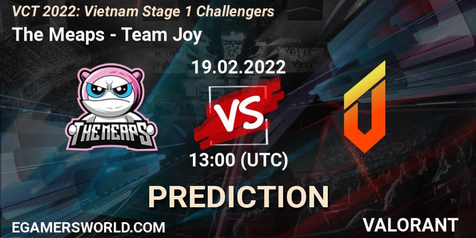 The Meaps vs Team Joy: Betting TIp, Match Prediction. 19.02.22. VALORANT, VCT 2022: Vietnam Stage 1 Challengers