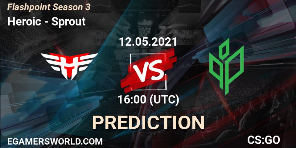 Heroic vs Sprout: Betting TIp, Match Prediction. 12.05.21. CS2 (CS:GO), Flashpoint Season 3