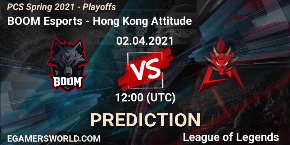 BOOM Esports vs Hong Kong Attitude: Betting TIp, Match Prediction. 02.04.21. LoL, PCS Spring 2021 - Playoffs