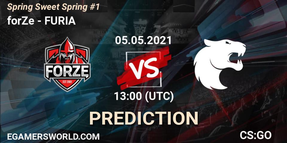 forZe vs FURIA: Betting TIp, Match Prediction. 05.05.21. CS2 (CS:GO), Spring Sweet Spring #1