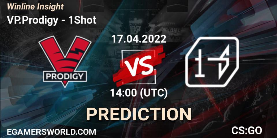 VP.Prodigy vs 1Shot: Betting TIp, Match Prediction. 17.04.2022 at 14:30. Counter-Strike (CS2), Winline Insight