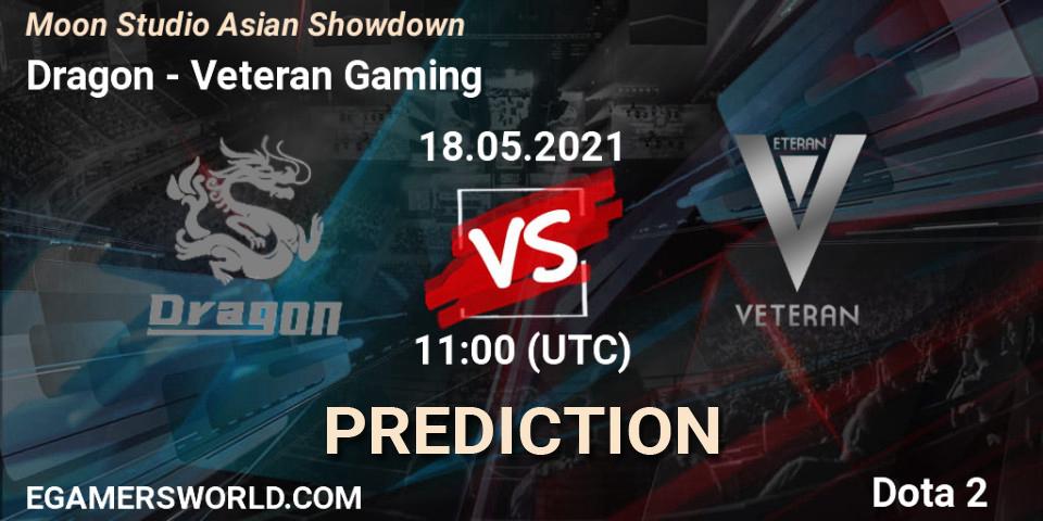Dragon vs Veteran Gaming: Betting TIp, Match Prediction. 18.05.2021 at 11:05. Dota 2, Moon Studio Asian Showdown