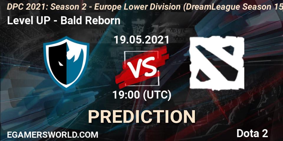 Level UP vs Bald Reborn: Betting TIp, Match Prediction. 19.05.2021 at 18:55. Dota 2, DPC 2021: Season 2 - Europe Lower Division (DreamLeague Season 15)