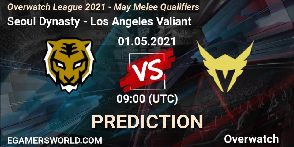 Seoul Dynasty vs Los Angeles Valiant: Betting TIp, Match Prediction. 01.05.21. Overwatch, Overwatch League 2021 - May Melee Qualifiers