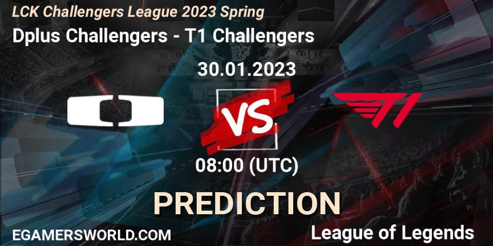 Dplus Challengers vs T1 Challengers: Betting TIp, Match Prediction. 30.01.23. LoL, LCK Challengers League 2023 Spring