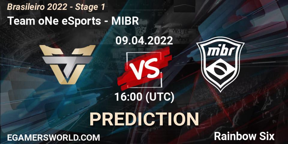 Team oNe eSports vs MIBR: Betting TIp, Match Prediction. 09.04.22. Rainbow Six, Brasileirão 2022 - Stage 1