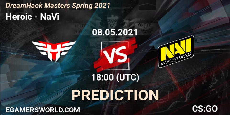 Heroic vs NaVi: Betting TIp, Match Prediction. 08.05.21. CS2 (CS:GO), DreamHack Masters Spring 2021