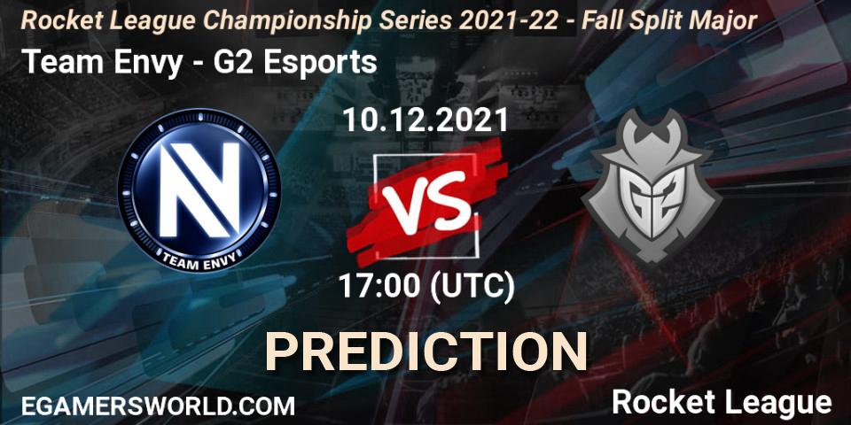 Team Envy vs G2 Esports: Betting TIp, Match Prediction. 10.12.21. Rocket League, RLCS 2021-22 - Fall Split Major