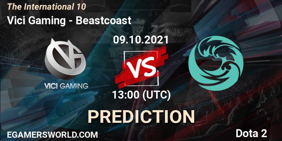 Vici Gaming vs Beastcoast: Betting TIp, Match Prediction. 09.10.2021 at 13:10. Dota 2, The Internationa 2021