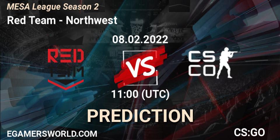 Red Team vs Northwest: Betting TIp, Match Prediction. 12.02.2022 at 11:00. Counter-Strike (CS2), MESA League Season 2