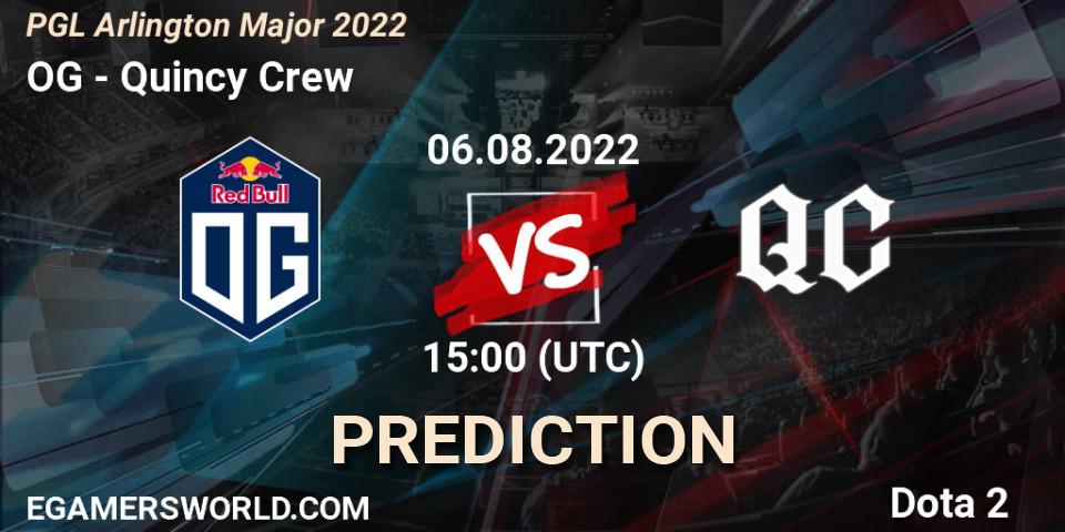 OG vs Soniqs: Betting TIp, Match Prediction. 06.08.2022 at 15:01. Dota 2, PGL Arlington Major 2022 - Group Stage