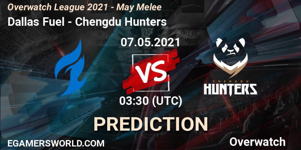 Dallas Fuel vs Chengdu Hunters: Betting TIp, Match Prediction. 07.05.21. Overwatch, Overwatch League 2021 - May Melee